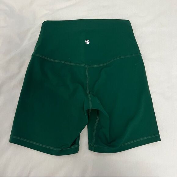 Everglade green lululemon align high rise shorts - Picture 3 of 4